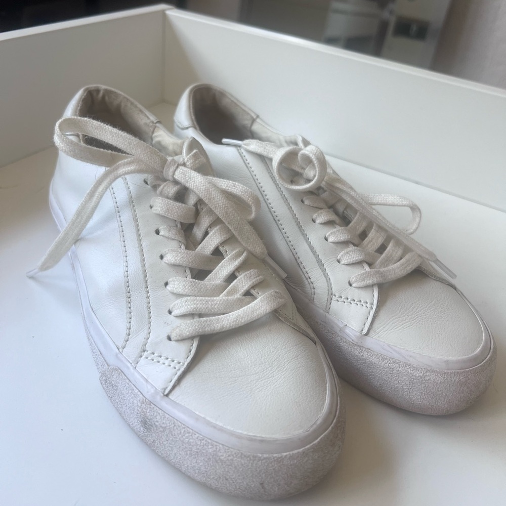Madewell leather upper tennis shoes